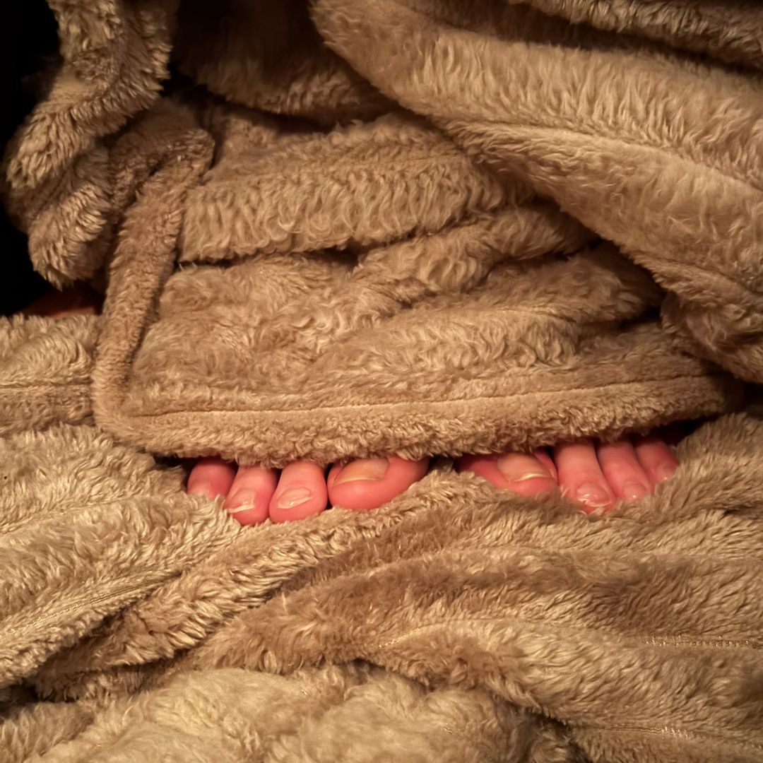 Just a little.. just to see how it feels..